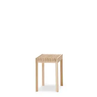 Lightweight Stool - White Oak, Oak, Black