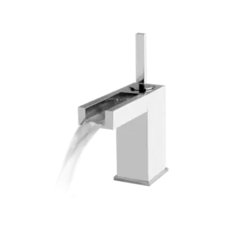 RETTANGOLO CASCATA armatur i chrome fra Gessi