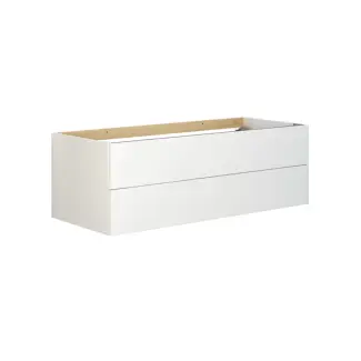 Vaskeskab med 2 skuffer 40x120x50 cm, dobbelt
