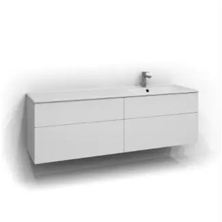 Forma underskab med 4 skuffer - Plan - 160x45 cm